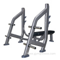 Flat bench press weightlifting gym workout machine
